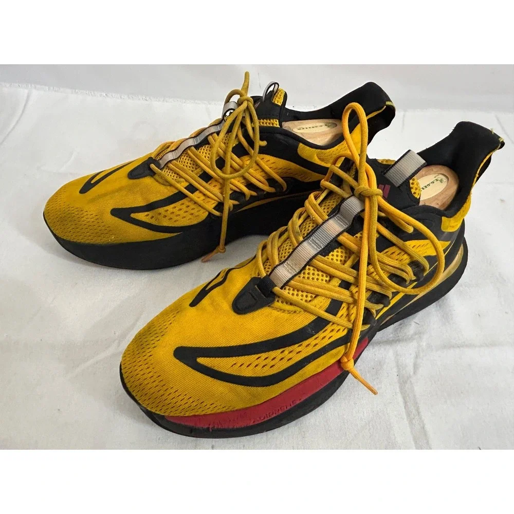 Adidas‎ Alphaboost V1 NCAA Pack Gold/Black  - Grambling State  Size 11